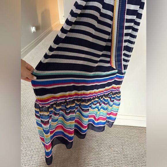 Eliza J Striped Maxi Dress - Picture 4 of 11